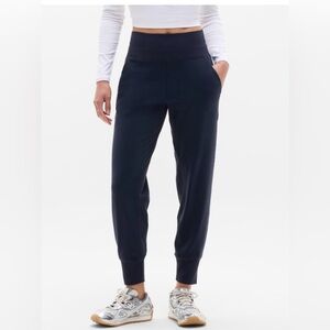 Athleta Venice High Rise Navy Blue Jogger Pants size L